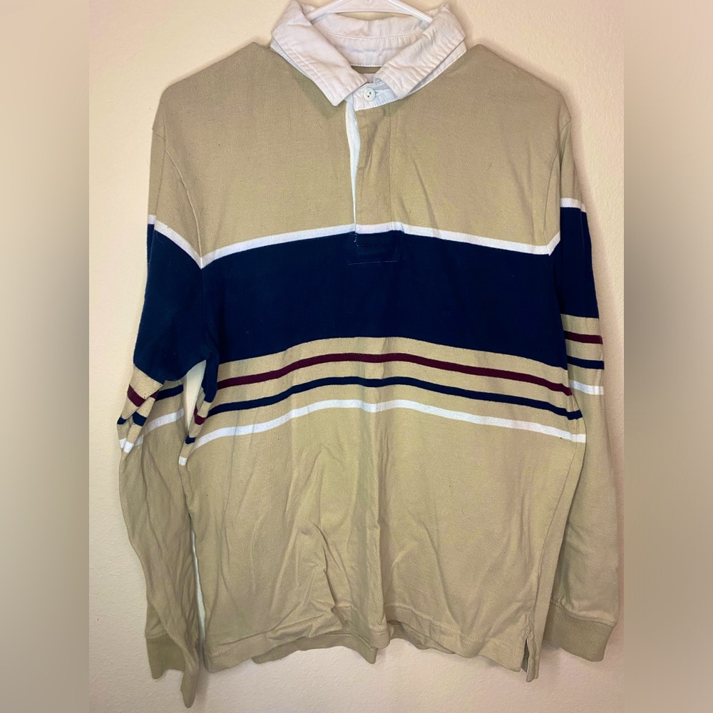 Thick Knit Jersey Rugby Shirt